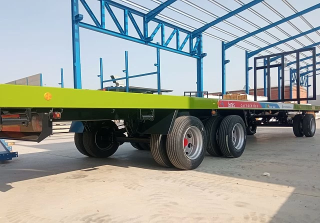 Plataforma de 2+1 ejes separados