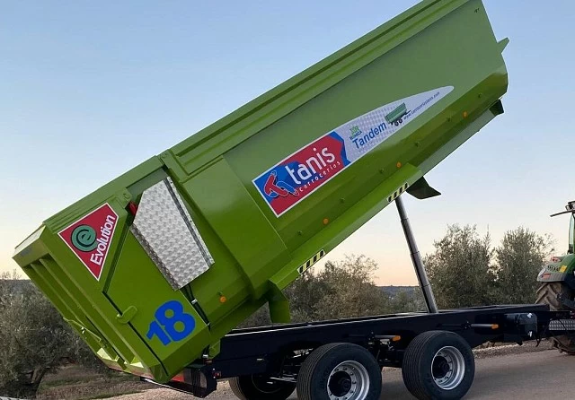 Remolques Basculantes Tandem sin costillas